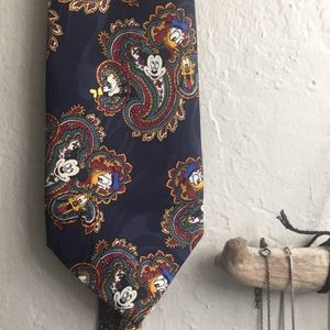 Vintage Disney Paisley Tie